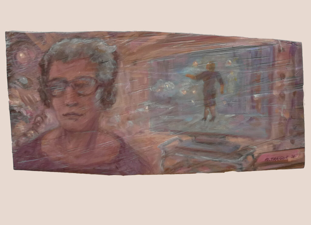 Bernhard Tragut Malerei auf Lindenholz