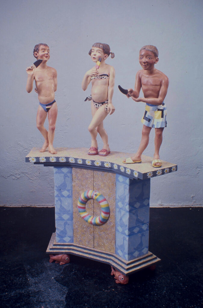 Bernhard Tragut Holzskulptur