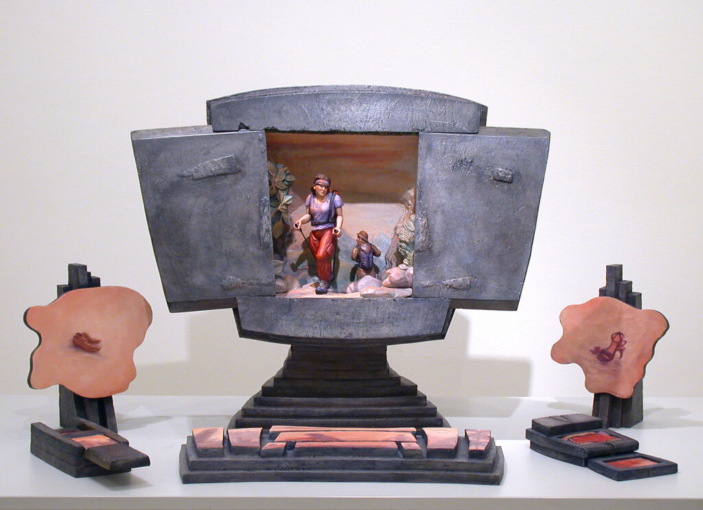 Bernhard Tragut Holzskulptur