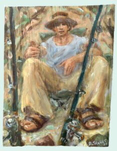 Bernhard Tragut Malerei auf Lindenholz