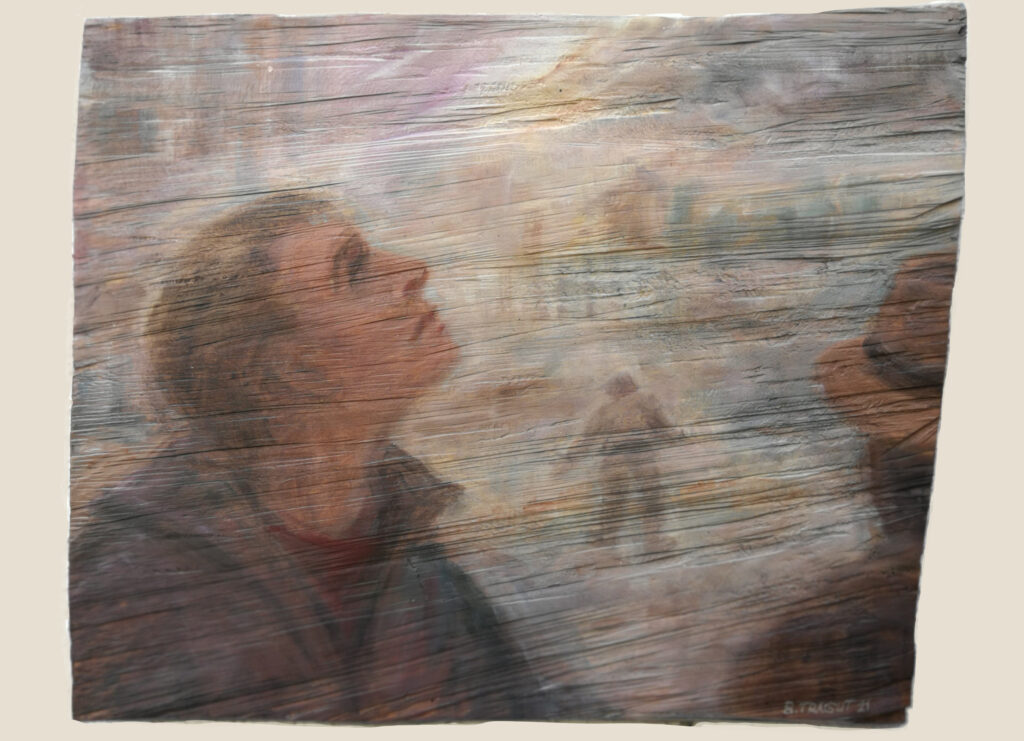 Bernhard Tragut Malerei auf Lindenholz